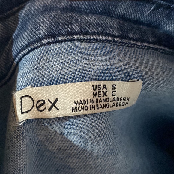 NWT Dex 3 tone denim shirt - Picture 6 of 7
